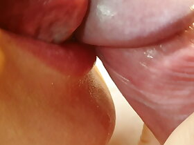 Opulence Close-Up blowjob! Cum just about mouth.