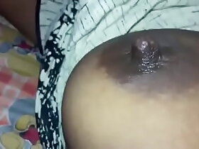 Indian aunty's fat nipple gets crushed away from the brush wordsmith far this clamminess peel